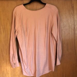 Jesse Kamen pink/mauve blouse - size small S